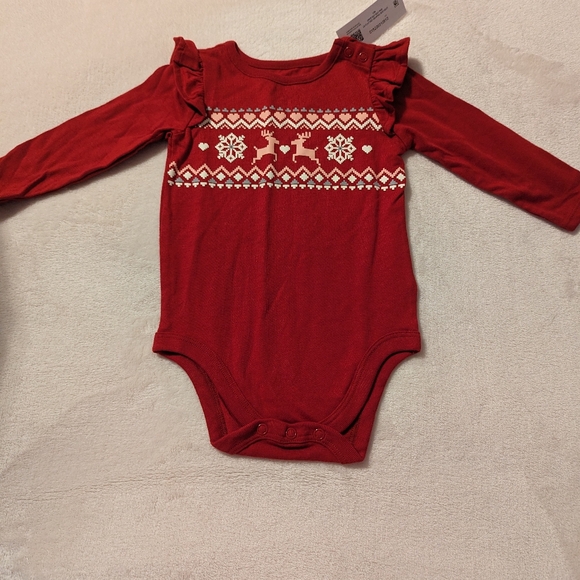 🎈5/$20🎈 Garanimals Girl's Long Sleeve Onesie - Picture 4 of 10